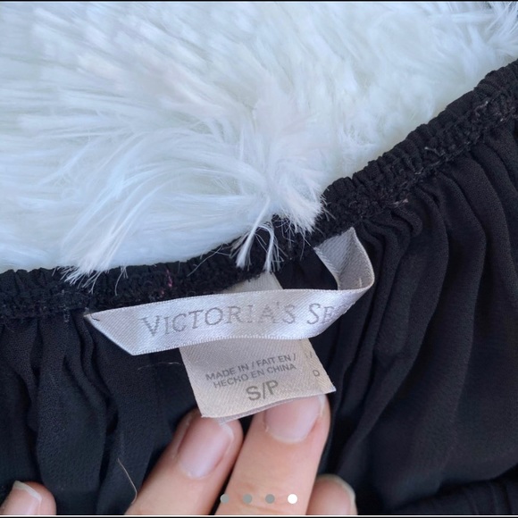 Victoria Secret Black Mini Dress Lingerie - Picture 2 of 3